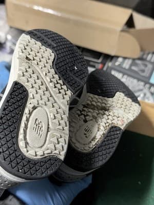 New Balance Kids Black Hook Loop Sneakers Toddler Running Shoes Size 7.5 - Thumbnail 9