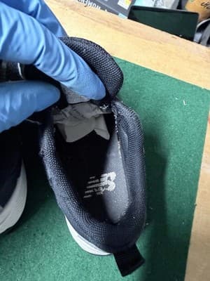 New Balance Kids Black Hook Loop Sneakers Toddler Running Shoes Size 7.5 - Thumbnail 7