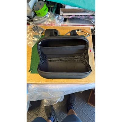 Lezyne Hard Shell Bike Handlebar Bag Black M702350149-1 Cycling Storage Case - Thumbnail 4
