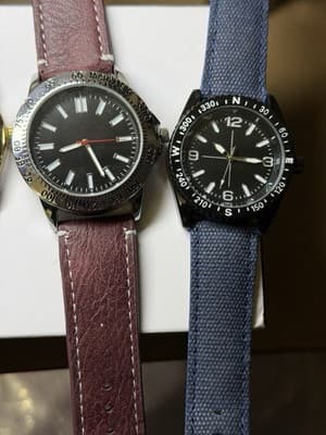 Lot of 4 Quartz Watches – Geneva & Others – Mixed Styles, Unisex Fashion - Thumbnail 3