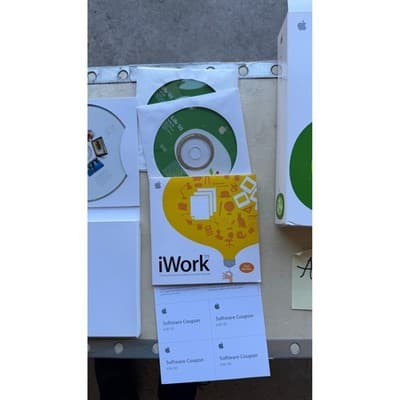 Apple iLife 05 and iLife 08 Software Bundle Mac OS X iWork 05 Trial Vintage - Thumbnail 4