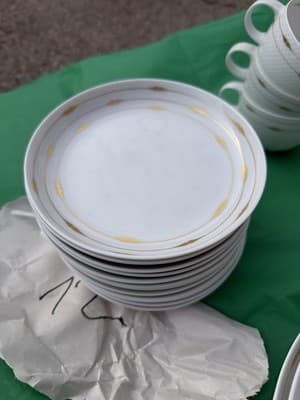 Rosenthal Studio Linie Germany Dinnerware Set Gold Trim Vintage - Thumbnail 4
