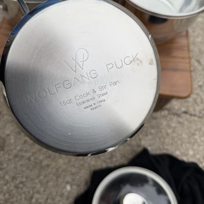 Technique Clad 6 Pc Stainless Steel Cookware Set Pots w/ Lids Induction - Thumbnail 5