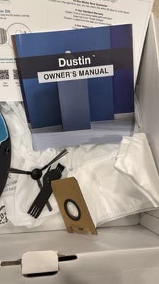 bObsweep Dustin Wi-Fi Connected Self-Emptying Robot Vacuum and Mop - Navy - Thumbnail 8