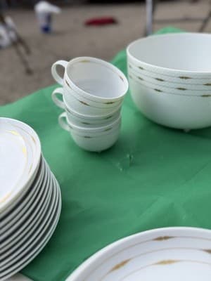 Rosenthal Studio Linie Germany Dinnerware Set Gold Trim Vintage - Thumbnail 5