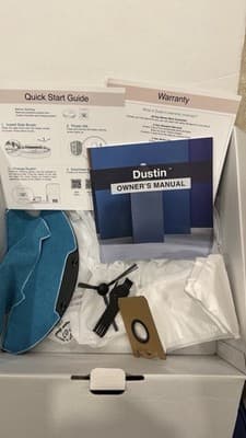 bObsweep Dustin Wi-Fi Connected Self-Emptying Robot Vacuum and Mop - Navy - Thumbnail 6