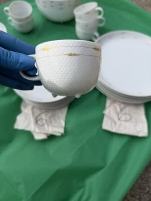 Rosenthal Studio Linie Germany Dinnerware Set Gold Trim Vintage - Thumbnail 6