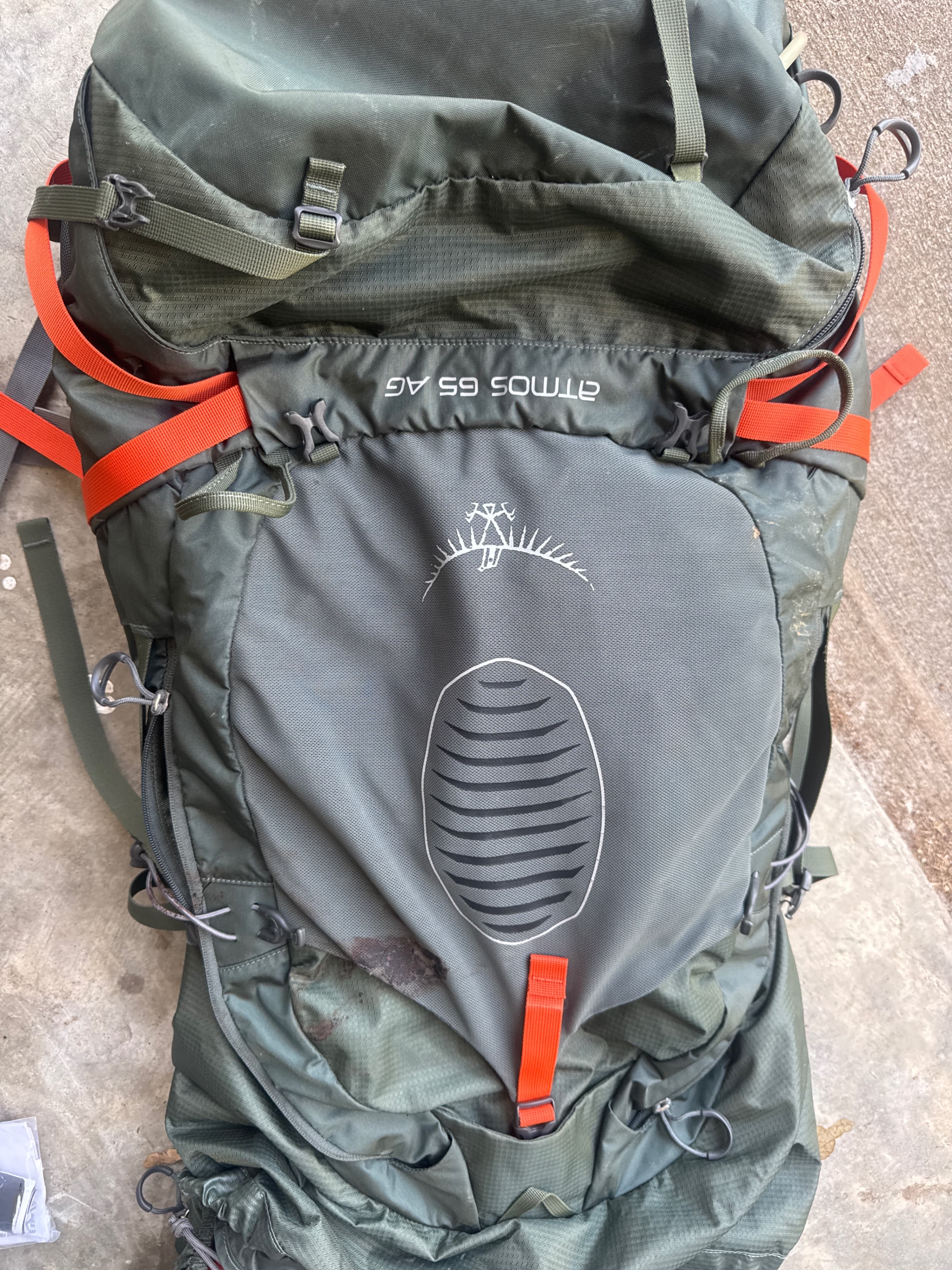 Osprey Atmos 65 AG Backpack with Anti-Gravity Suspension