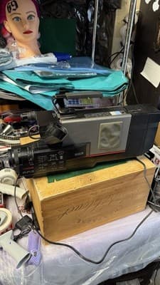 RCA VHS Camcorder Autofocus Vintage Video Camera Untested As-Is - Thumbnail 2