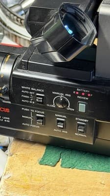 RCA VHS Camcorder Autofocus Vintage Video Camera Untested As-Is - Thumbnail 10