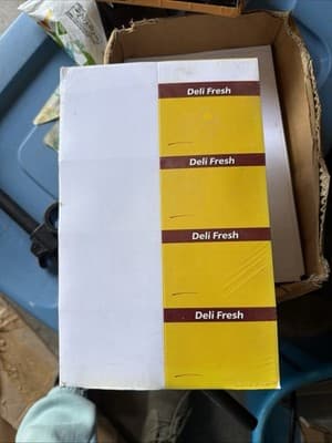 Deli Fresh Food Labels Stickers Sheets Restaurant Deli Packaging New