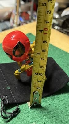 Funko Pop Marvel Spider-Man Iron Spider Bobblehead Figure 4” 2021 w/ Base - Thumbnail 3