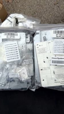 Cisco 69-1589-01 Mounting Hardware Kit Brackets Screws Lot - Thumbnail 2