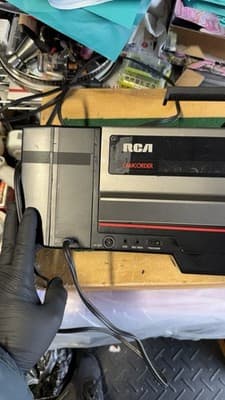 RCA VHS Camcorder Autofocus Vintage Video Camera Untested As-Is - Thumbnail 15