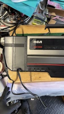 RCA VHS Camcorder Autofocus Vintage Video Camera Untested As-Is - Thumbnail 16