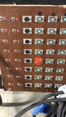 Vintage 24 Channel Audio Snake 1/4” Stage Box Panel - Thumbnail 5