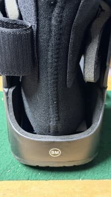 United Ortho Air Stabilizer Ankle Brace Walking Boot Size S/M New - Thumbnail 6