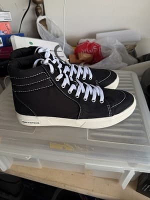Sun + Stone Jett High Top Sneakers Mens 9M Black Canvas Casual Shoes NWB - Thumbnail 3