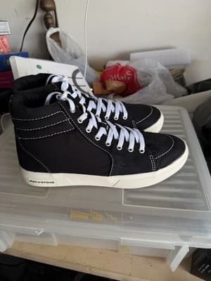 Sun + Stone Jett High Top Sneakers Mens 9M Black Canvas Casual Shoes NWB - Thumbnail 4