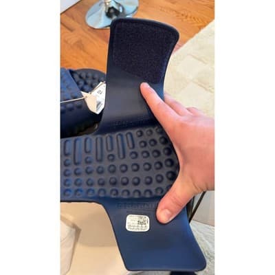 Adidas Adissage 360REC Navy Blue Massage Slides Mens 9 Womens 10 Sandals NIB - Thumbnail 10
