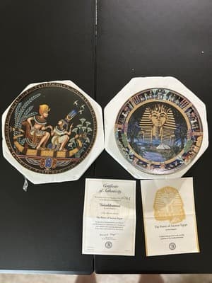 Collector Plates The Power of Ancient Egypt by Sue Chapman Bradford Exchange - Thumbnail 5