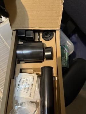 Galileoscope 50-mm 2 Inch F/10 Refractor Kit Telescope Kit NEW Open Box - Thumbnail 2