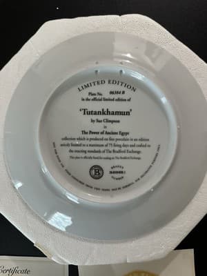 Collector Plates The Power of Ancient Egypt by Sue Chapman Bradford Exchange - Thumbnail 10