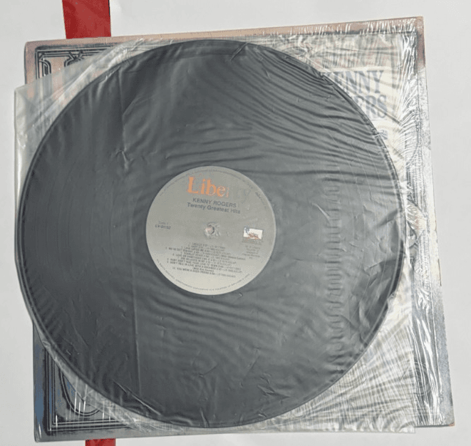 Kenny Rogers – Twenty Greatest Hits Vinyl LP (1983) – Untested - Thumbnail 4