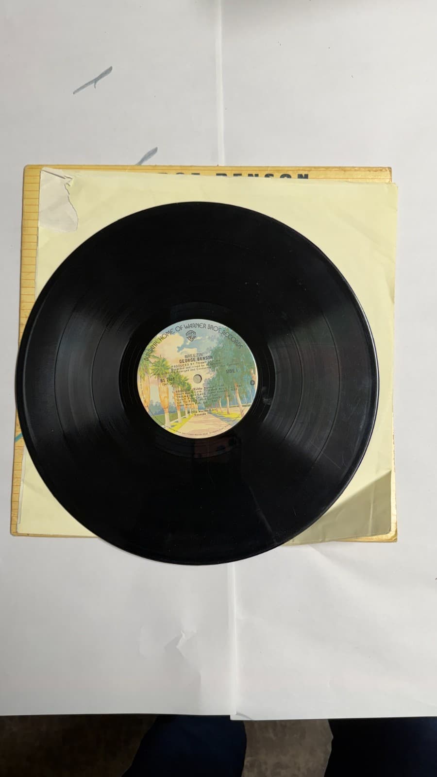 George Benson – Breezin’ Vinyl LP 1976 Warner Bros – Untested - Thumbnail 3