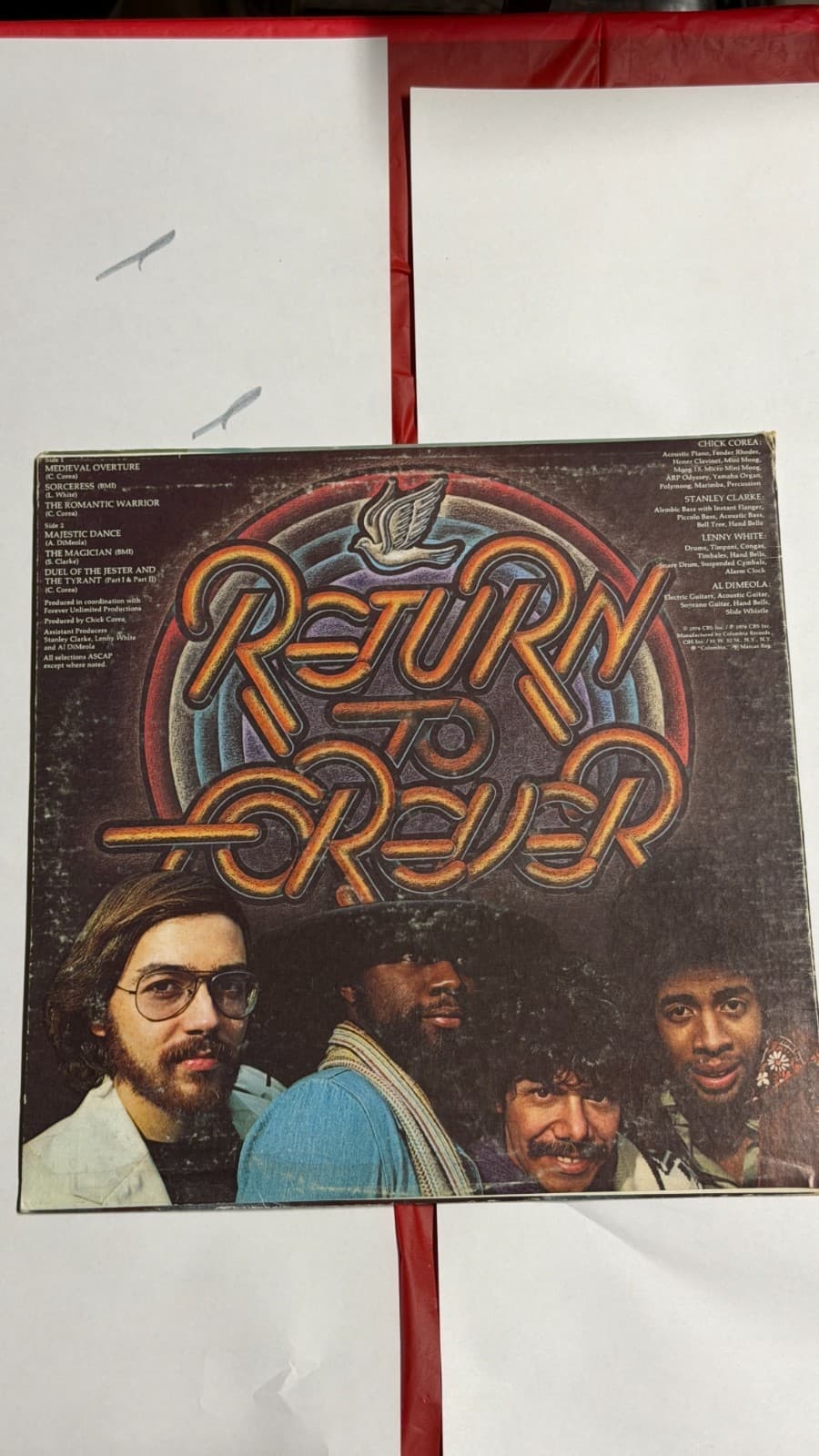 Return to Forever – Romantic Warrior LP Columbia PC34076 – Untested - Thumbnail 2