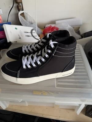 Sun + Stone Jett High Top Sneakers Mens 9M Black Canvas Casual Shoes NWB - Thumbnail 6