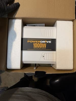 PowerDrive 1000 Watt Bluetooth Pure Sine Wave Power Inverter PDIPS1000B NEW - Thumbnail 8