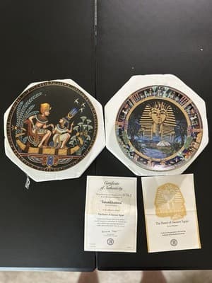 Collector Plates The Power of Ancient Egypt by Sue Chapman Bradford Exchange - Thumbnail 6