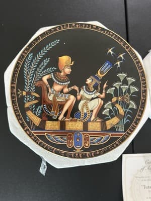 Collector Plates The Power of Ancient Egypt by Sue Chapman Bradford Exchange - Thumbnail 7