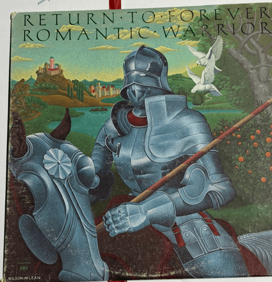 Return to Forever – Romantic Warrior LP Columbia PC34076 – Untested