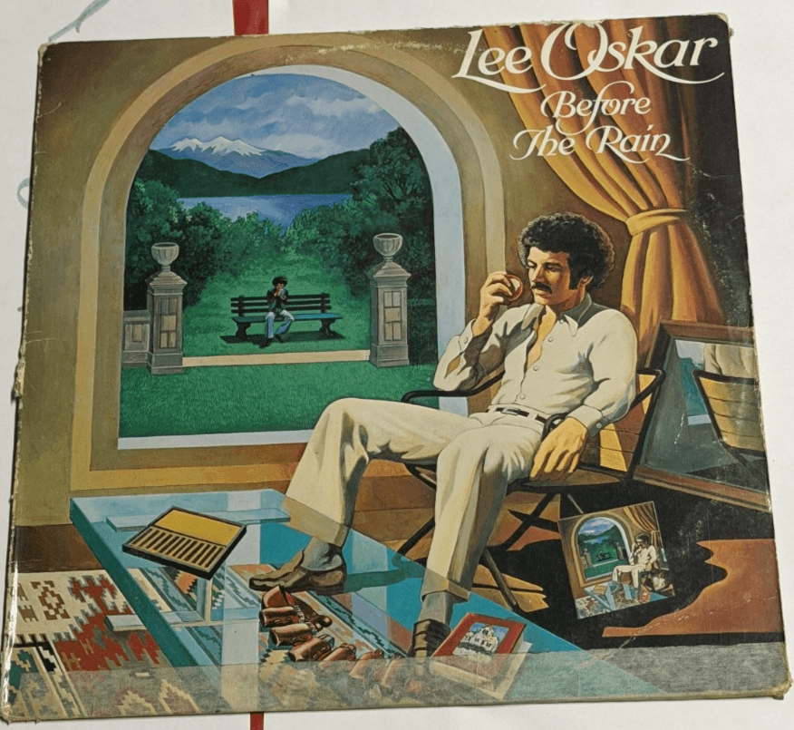 Lee Oskar – Before the Rain LP Vinyl Record 1978 Funk Jazz – Worn Cover - Thumbnail 2