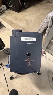 InFocus LP435Z Projector High Resolution Tested Working