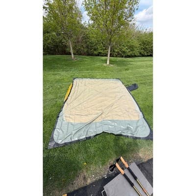 Da-Lite Fast-Fold Rear Projection Screen Surface 9x12 Replacement Gray Vinyl - Thumbnail 2