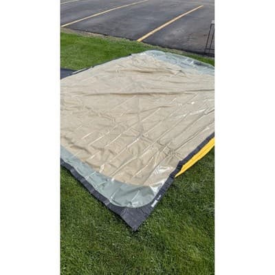 Da-Lite Fast-Fold Rear Projection Screen Surface 9x12 Replacement Gray Vinyl - Thumbnail 11