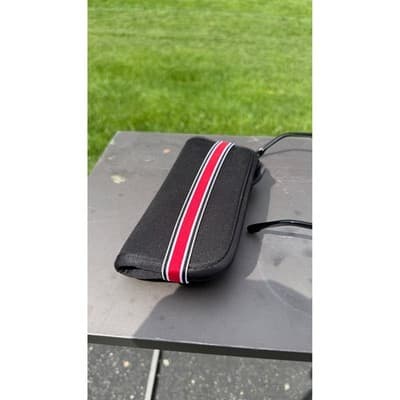 Carrera Black Navigator Sunglasses with Branded Soft Case Flat Top Sporty Style - Thumbnail 9