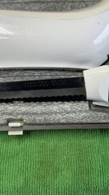 Vintage Hamilton Beach Electric Knife w/ Case Tested Working - Thumbnail 7