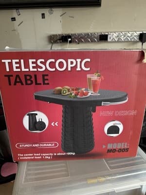 Telescopic Folding Stool MO-005 Portable Adjustable Seat – 180kg Capacity - Thumbnail 3