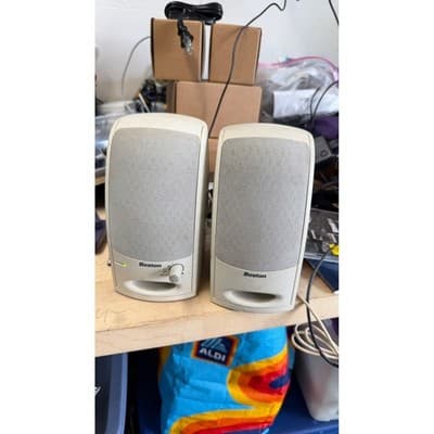 Boston Acoustics BA265 Powered Computer Speakers Multimedia System Beige - Thumbnail 2