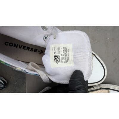Converse Chuck Taylor All Star Sugar Skull Rose High Sneakers 169106F Mens 6.5 - Thumbnail 12