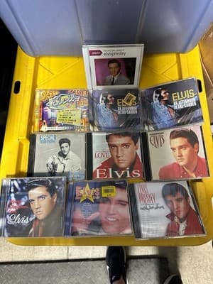 Elvis Presley CD Lot 10 Albums Gospel Christmas Love Afternoon Garden