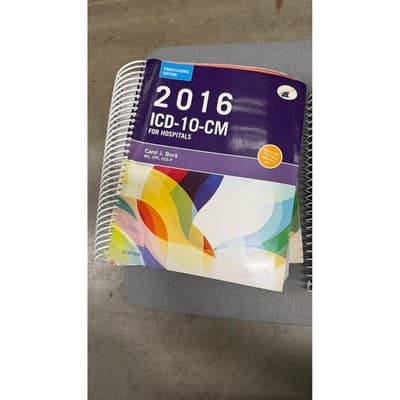 2016 CPT Professional Edition & ICD-10-CM for Hospitals Bundle Carol Buck AMA - Thumbnail 4
