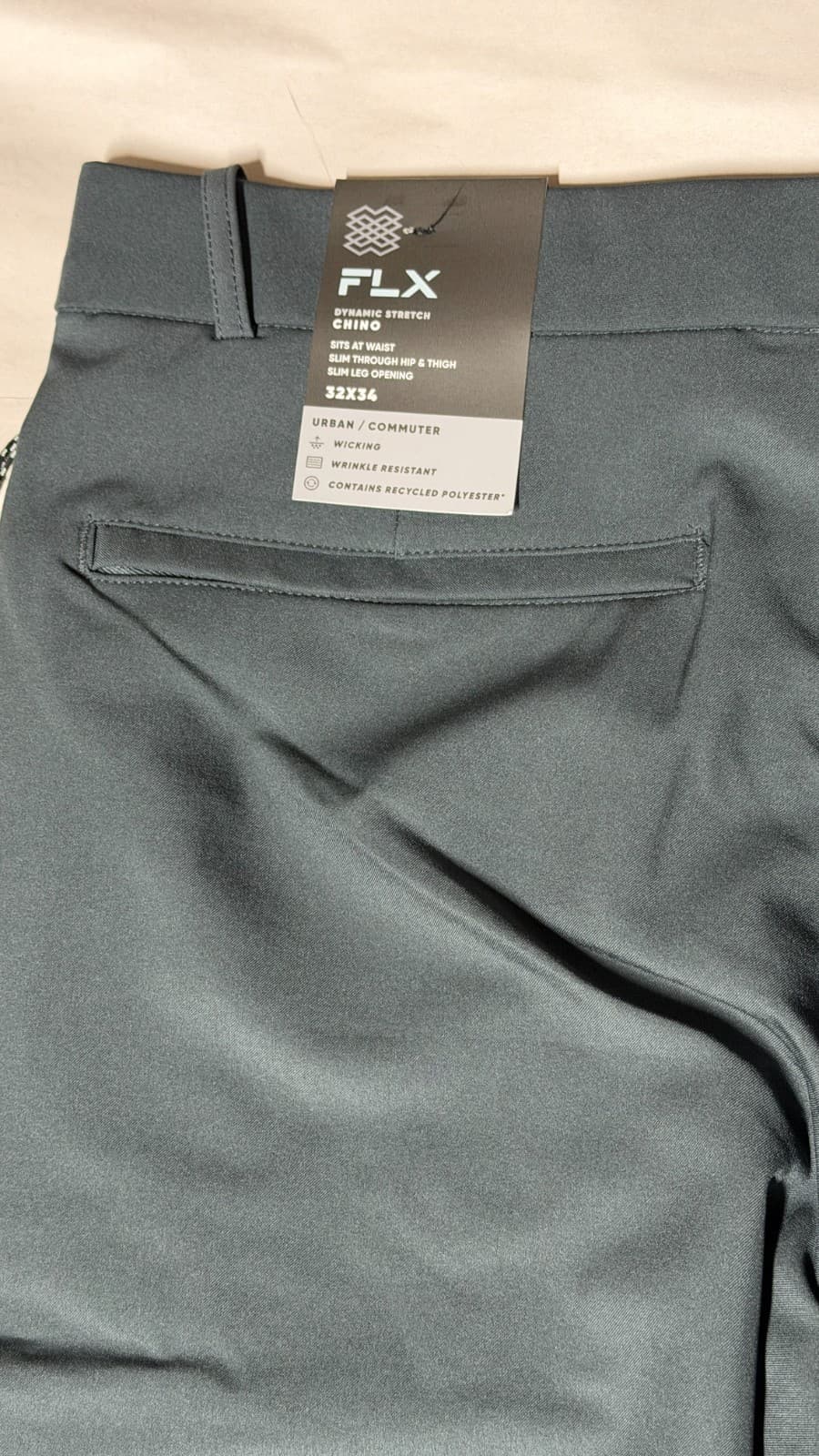 Men’s Pants Set Eddie Bauer 32x32 + Polo 30x32 Navy/Blue Outdoor Chino Lot - Thumbnail 16