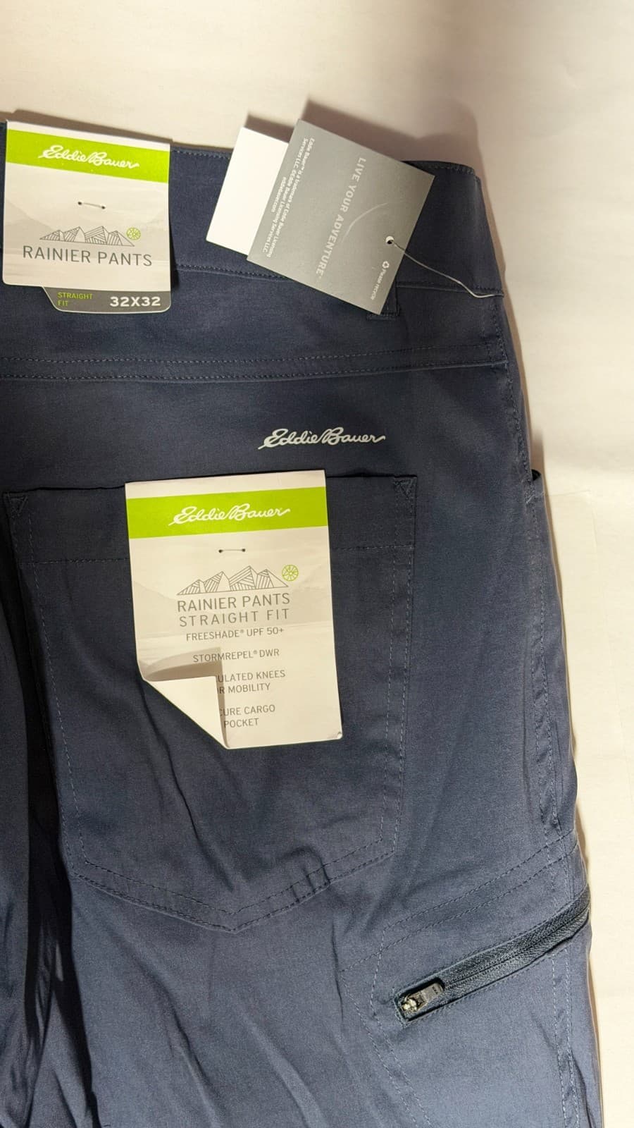 Men’s Pants Set Eddie Bauer 32x32 + Polo 30x32 Navy/Blue Outdoor Chino Lot - Thumbnail 10