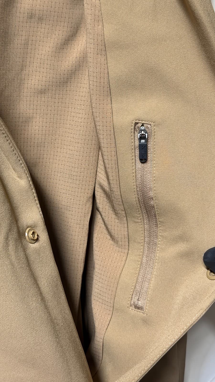 FLX Men’s Blazer Jacket Size S Tan Stretch Casual Urban Style NWT $135 - Thumbnail 9