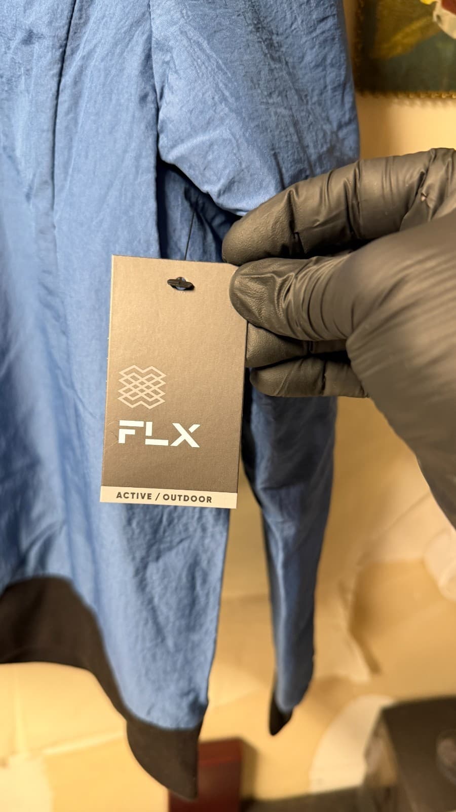 FLX Men’s Blue Bomber Jacket Size M Active Outdoor Lightweight NWT $80 - Thumbnail 8